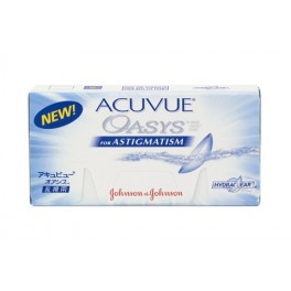 Acuvue Oasys for Astigmatism - 6 lentilles